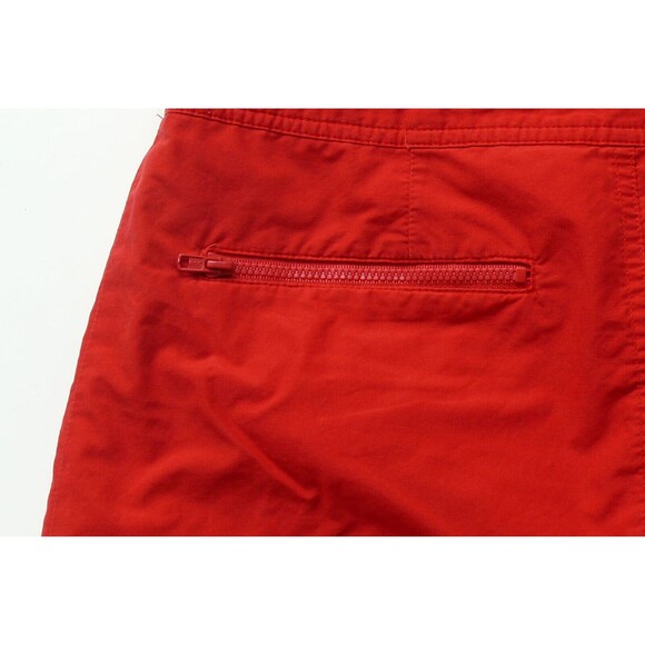 REVERSIBLE mini wrap skirt by H&M L.O.G.G. SPORT Red & Floral reverse Size S - Picture 6 of 6